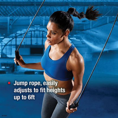 Adjustable Home Gym Kit for Toning and Tightening, Multicolor